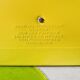 Stube - vintage yellow kitchen scale in enameled metal - force 10