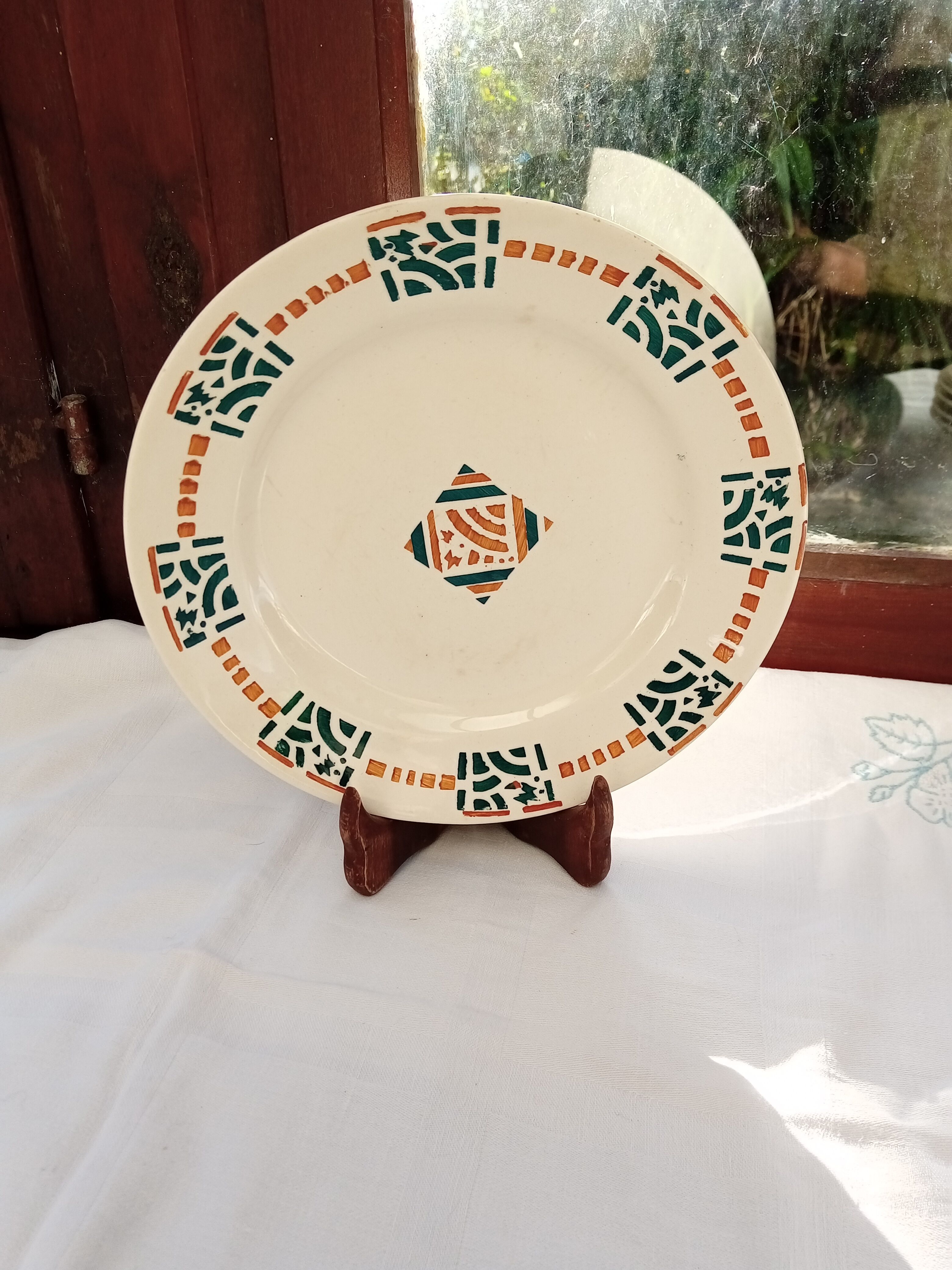 5 flat plates Terre de fer Berck / Longchamp