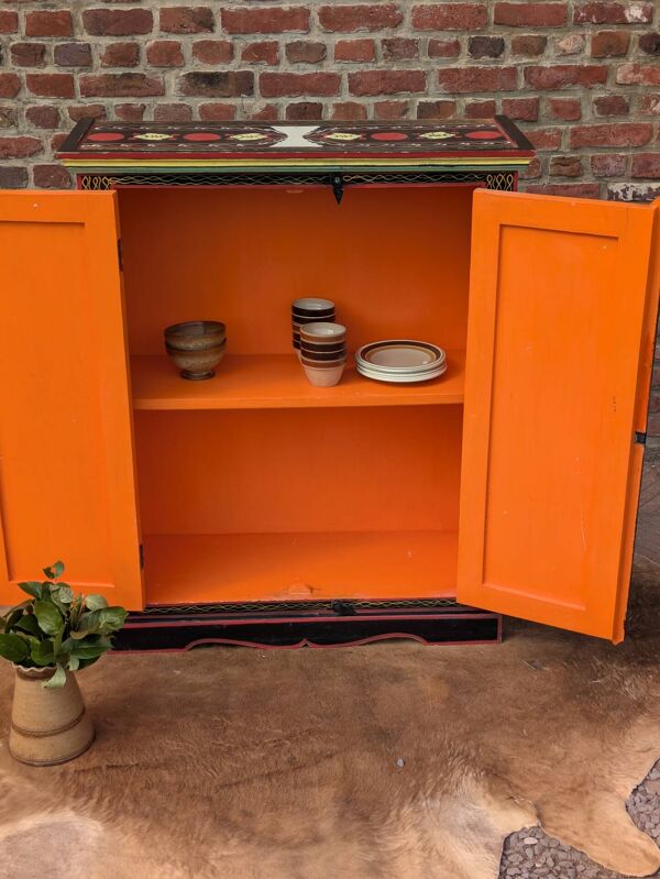 Meuble de rangement style indien