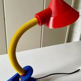 Articulated Memphis style clamp lamp