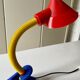 Articulated Memphis style clamp lamp