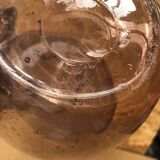 Old refresher pitcher biot glassware bubble blown glass