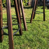 Lot massive bar stools