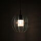 Mid-century design glass pendant, 1960's