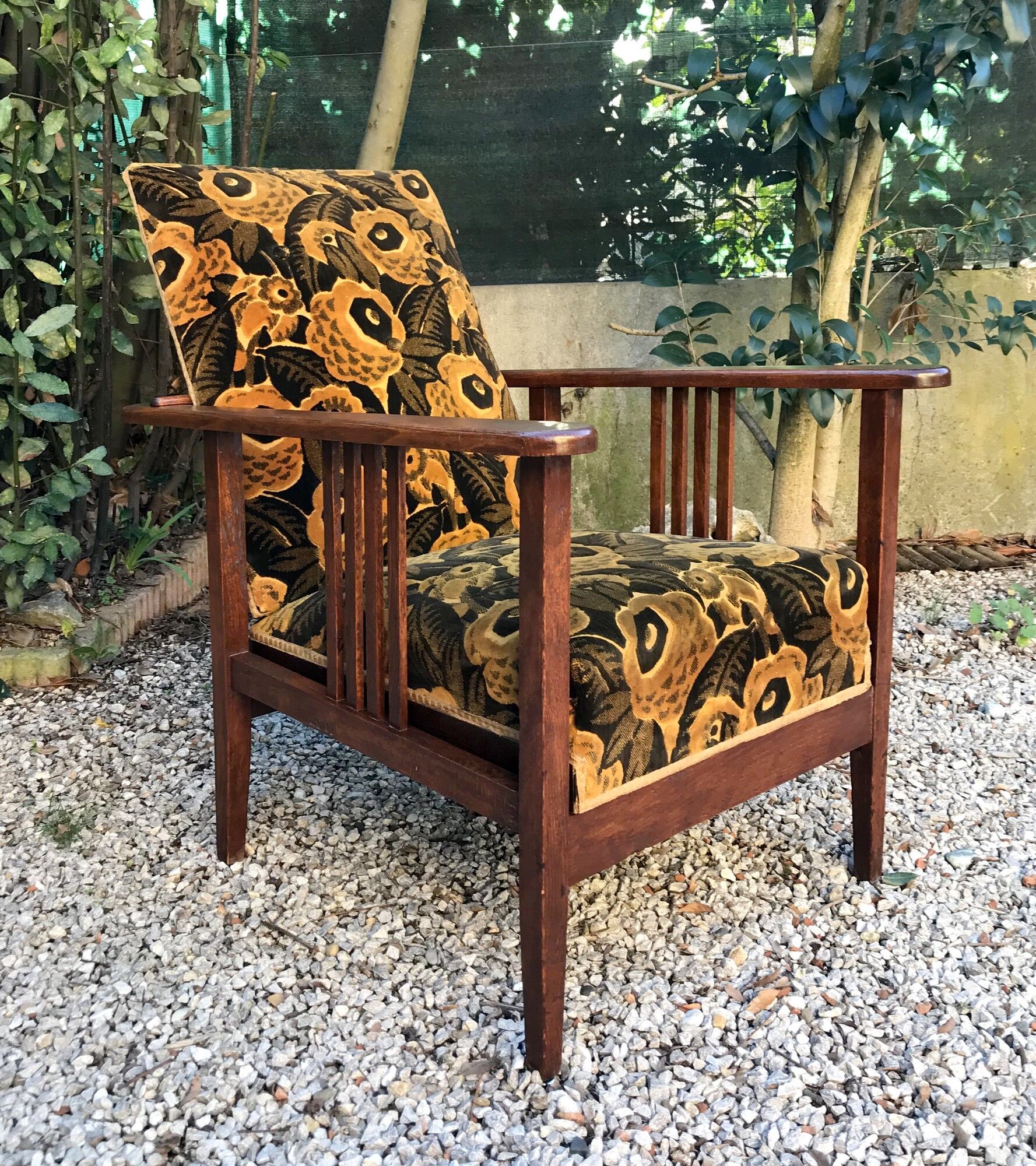 Antique armchair Morris Art Deco