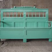Banc en bois antique, années 1920
