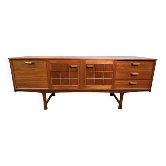 Enfilade en teck par Nathan, 1960