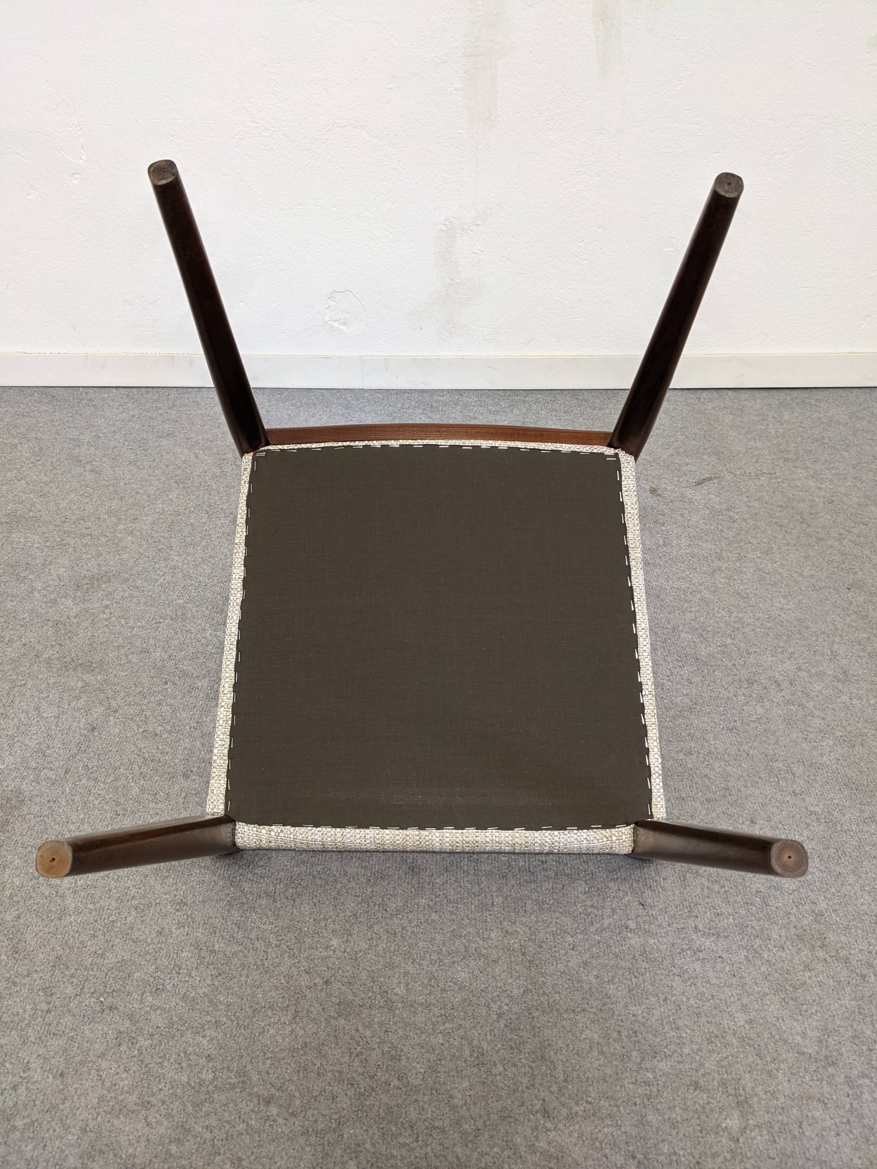 Set of 6 Danish chairs from the 70