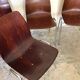 Set of 4 vintage chairs Pagholz West Germany