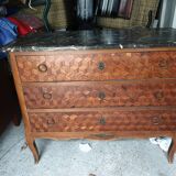 Commode louis xv transition