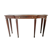 Mahogany console