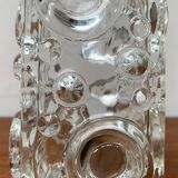 Brutalist Bubble Glass Vase by Josef Schott for Smalandshyttan, Mid-Century Swedish, 1960s
