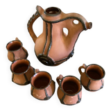 Stoneware tea service