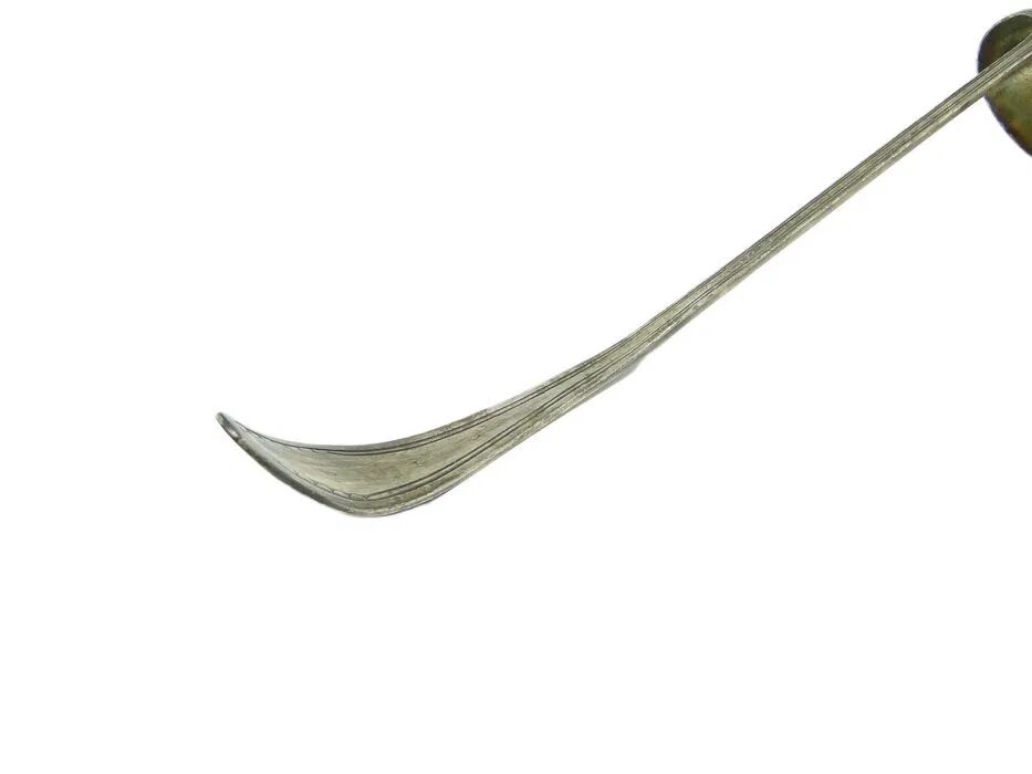 AAM Soup Ladle, Scandinavian Functionalism, Silver-Plated Brass, Denmark