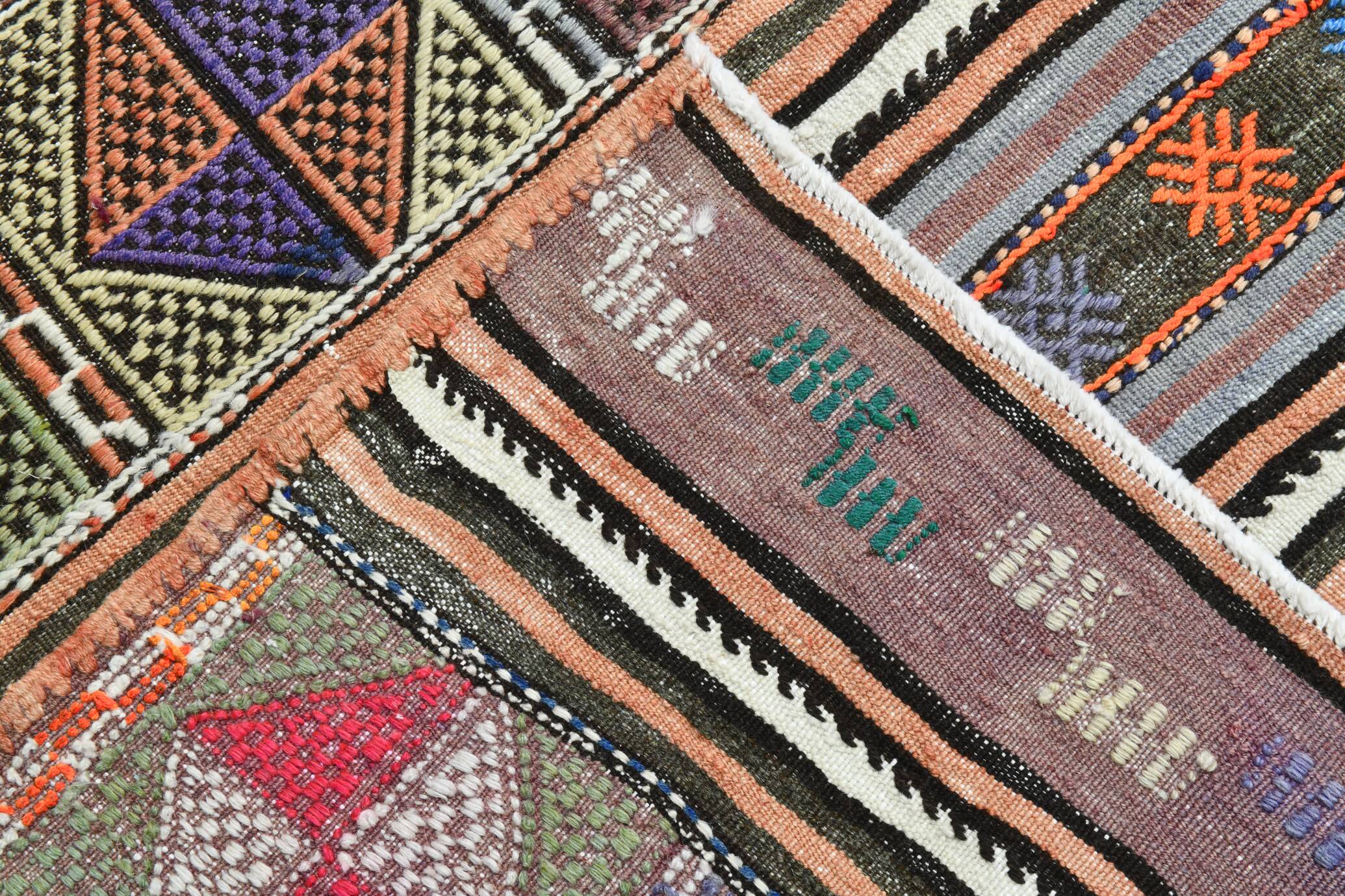 163x280Cm Fuchsia & Pink Persian Kilim Rug, 5x9 Soft Rug