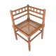 Corner chair with cannage called fire corner