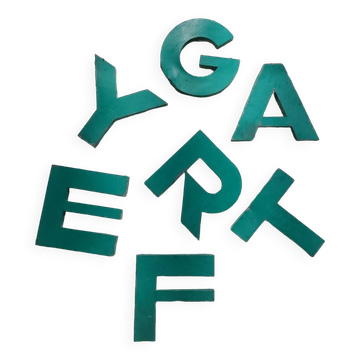 Lettres metal