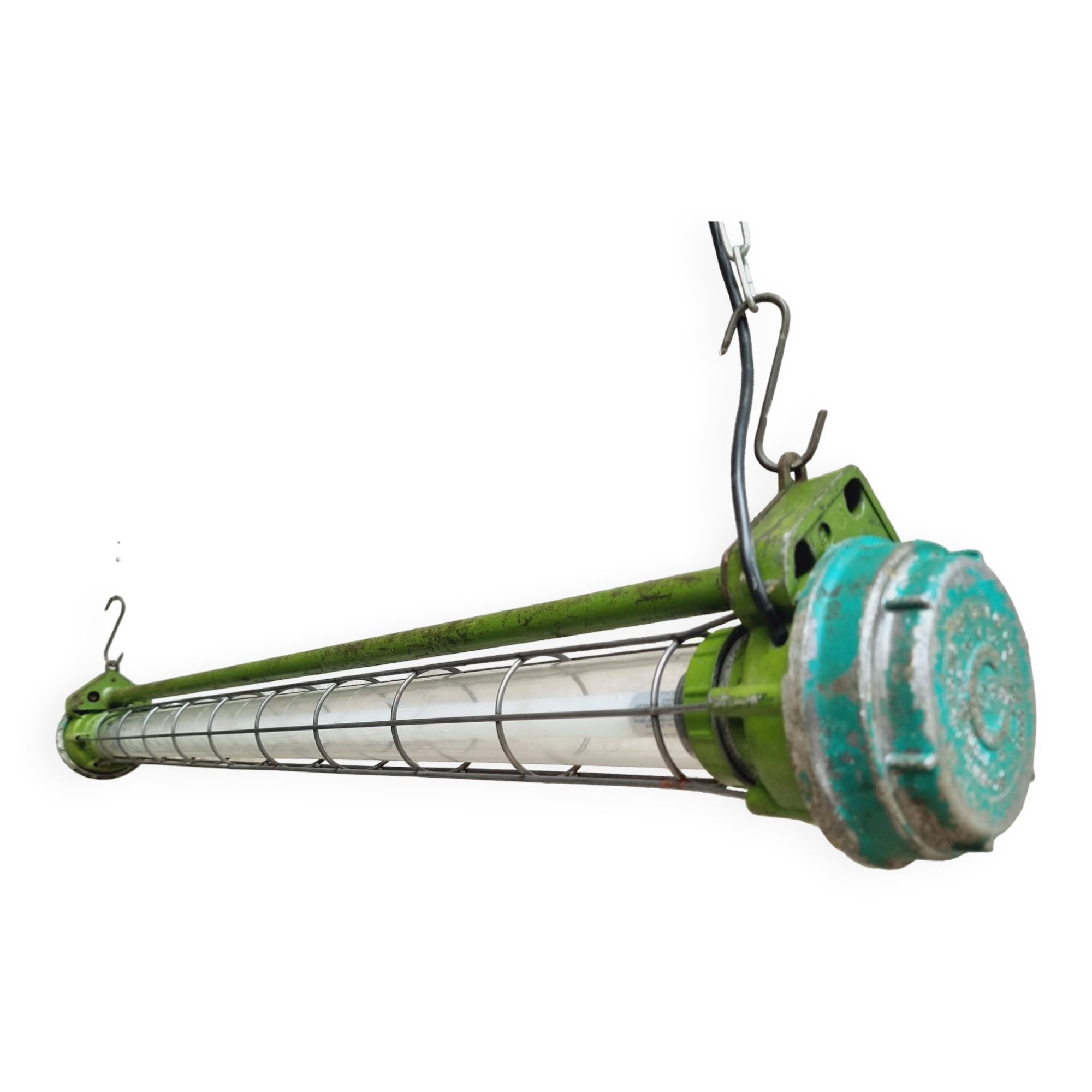 Lampe minière 147 cm de long