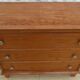 Commode ancienne post art déco  vers 1940 en bois massif pin dans sa patine