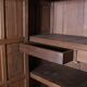 Armoire à panneaux en chêne antique du XIXe siècle