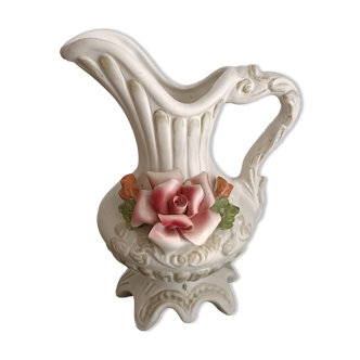 Vase pitcher old Bassano ceramic