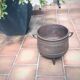 Cast-foot and cast-iron cauldron