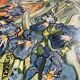HST painting Copyist work V. Van Gogh "Irises" ukiyo-e