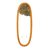 Oval wall mirror 118 x 42 cm