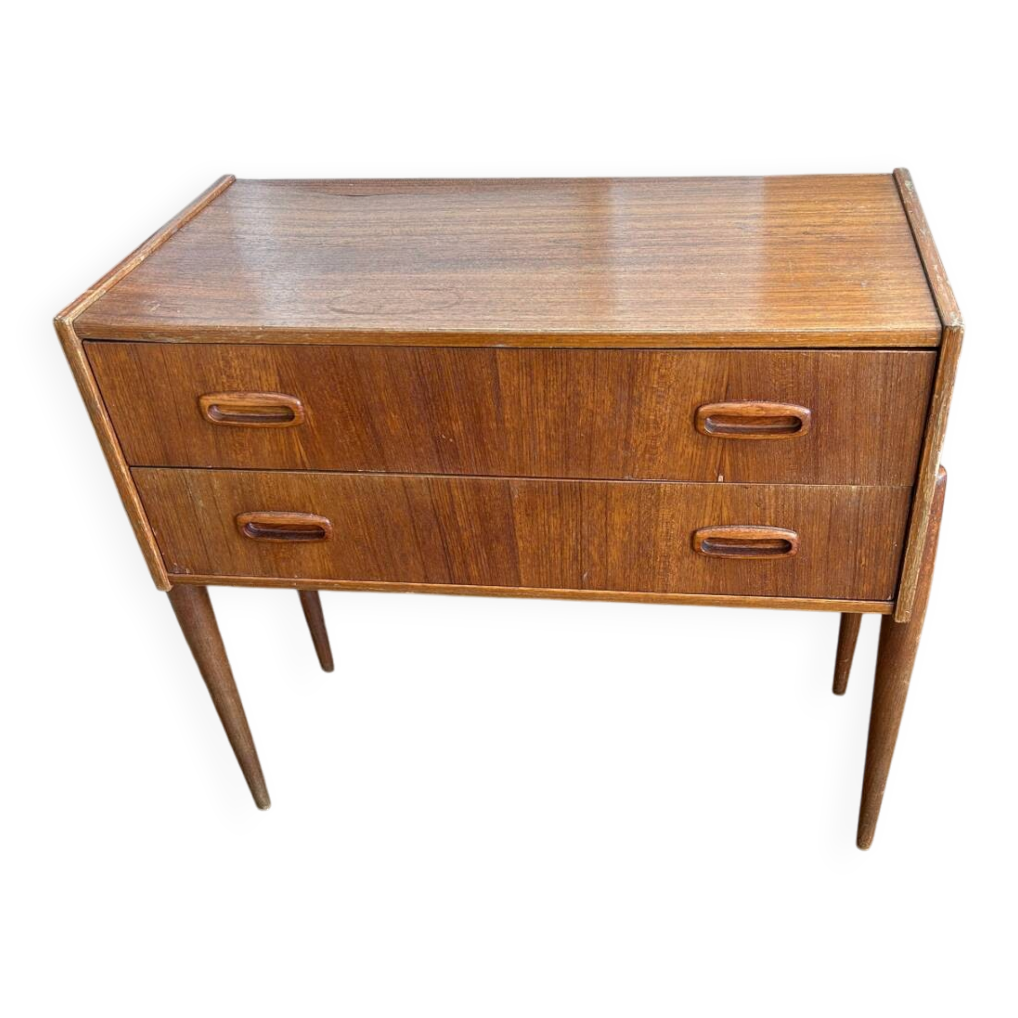 Table de chevet scandinave / petite commode scandinave vintage design