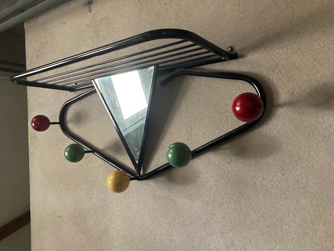 Porte manteau à boule vintage