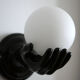 Vintage hand ceramic wall lamps