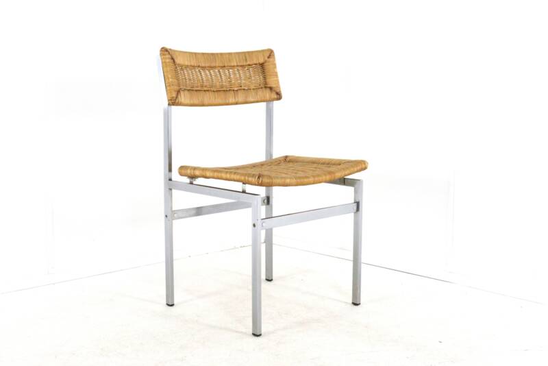 Set of 4 dining chairs 'Wehl' - japandi - wabi-sabi style
