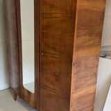 Vintage wardrobe with compass feet