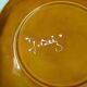 Earthenware dish with Celtic decoration