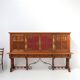 20th century baroque style carved sideboard, Spain ca. 1950