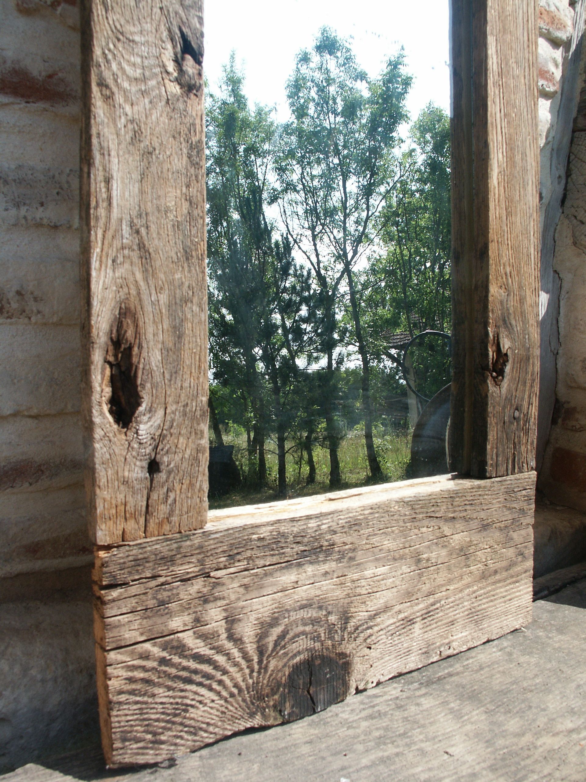 Recovery wooden mirror