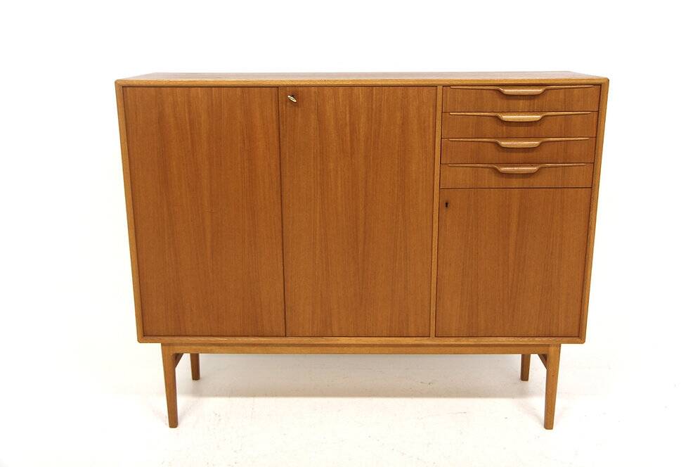 Scandinavian teak sideboard, Bertil Fridhagen, Bodafors, Sweden, 1960