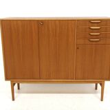 Scandinavian teak sideboard, Bertil Fridhagen, Bodafors, Sweden, 1960