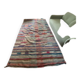 Multicolored Berber carpet 207 cm x 133 cm
