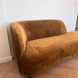 Sleeper sofa, Rosebury AMPM chaise longue (bronze)