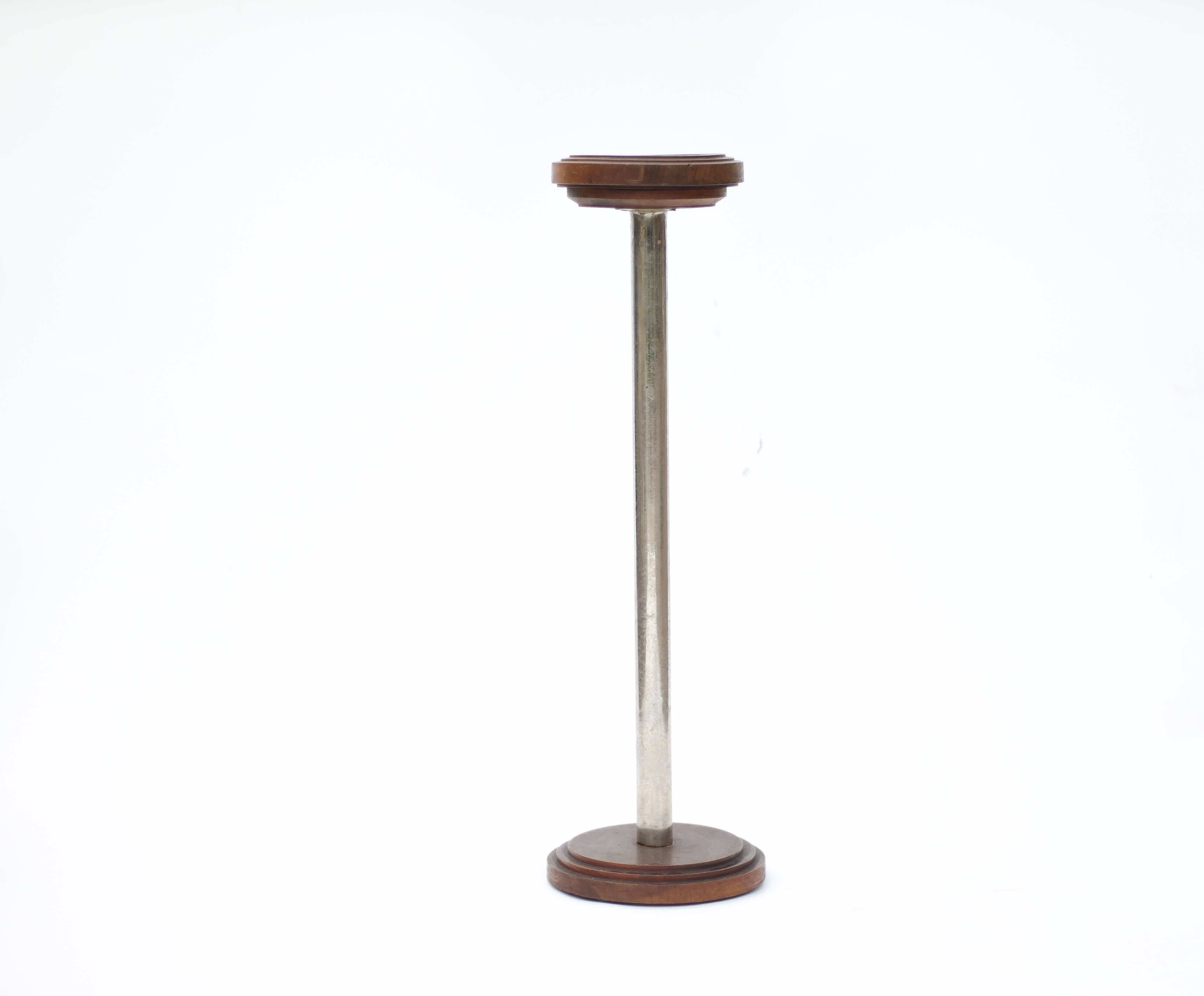 Vintage ashtray, Art Deco floor ashtray or side table, catch-all tray.