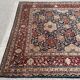 Persian rug, isfahan in wool and silk
