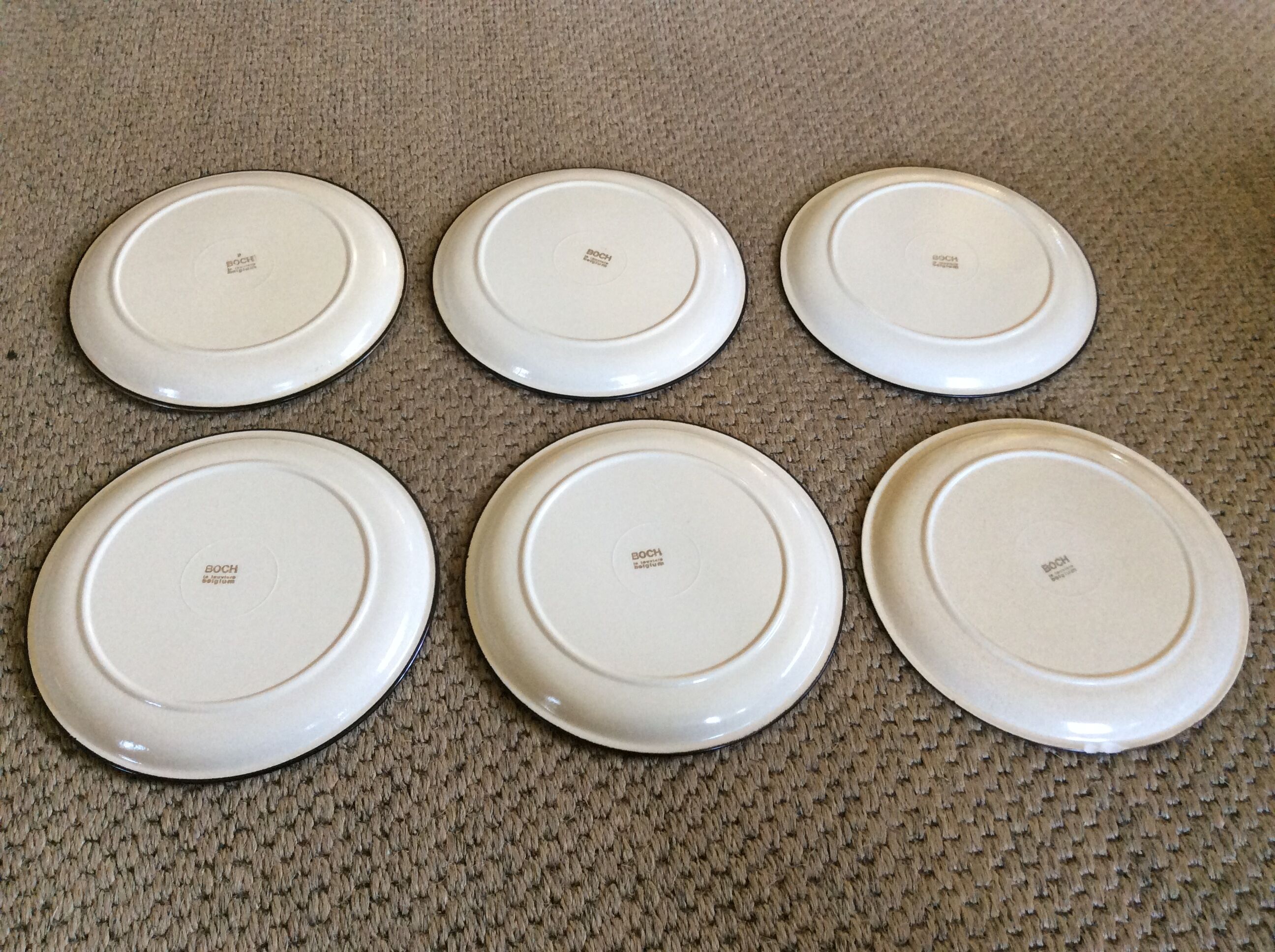 6 dessert plates