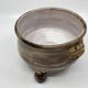 Jacques Pouchain tripod pocket emptier, Dieulefit workshop, French ceramics 1960