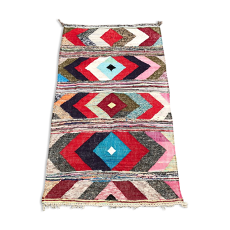 Kilim boucherouite 98 x 212 cm