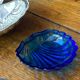 Beurrier coquille avec couteau, plaqué argent, Queen