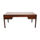 Bureau en bois de rose des années 1960