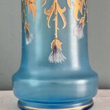 Legras roll vase, late 19th century
