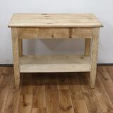 Table cleaned old rural
