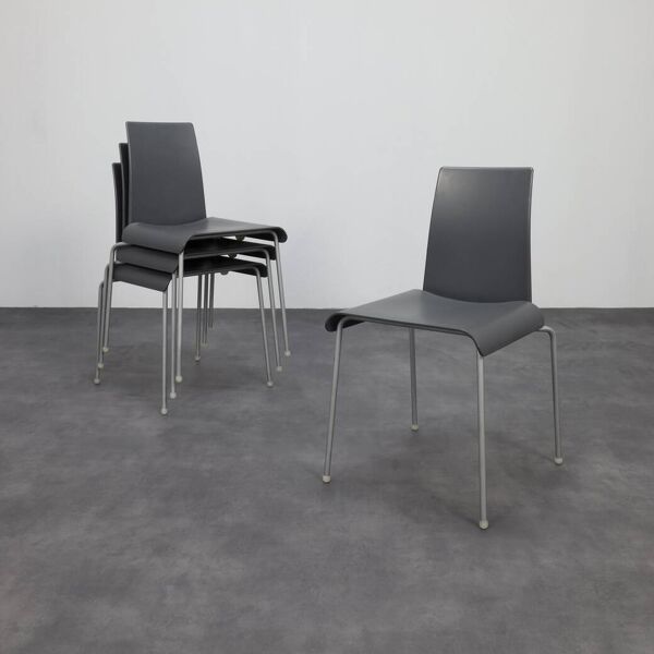 Lot de 4 chaises de salle à manger « Tama » B&B Italia, années 1990 (prix fixe)